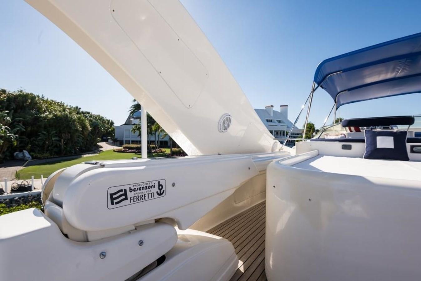 a close-up of a missile aboard TOMORROW WE RIDE Yacht for Sale