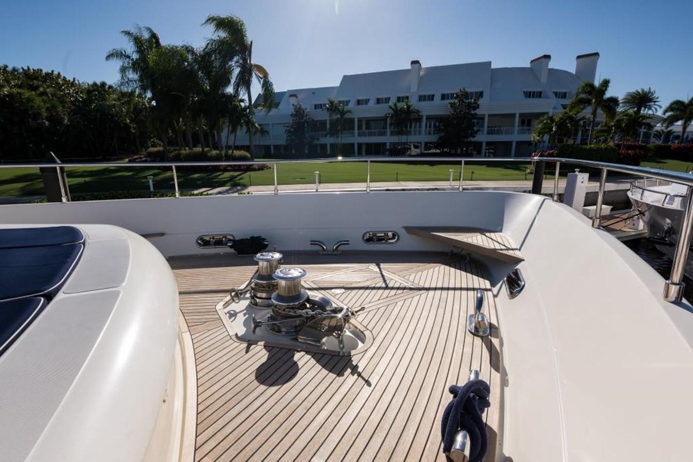 a metal object on a table aboard TOMORROW WE RIDE Yacht for Sale