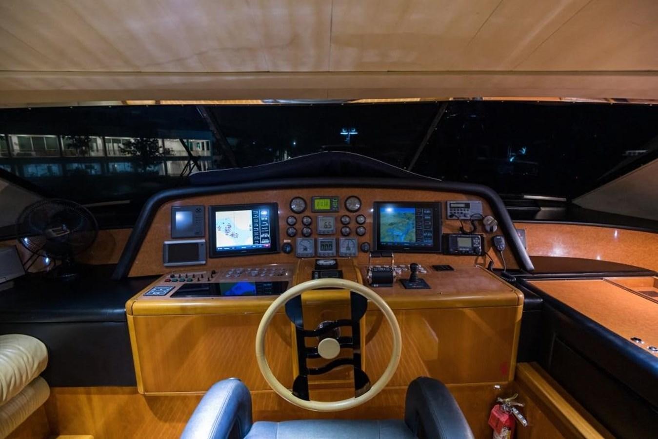 the cockpit of an airplane aboard TOMORROW WE RIDE Yacht for Sale