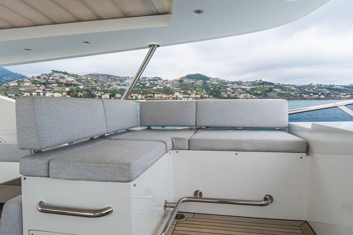 a view of the ocean from the deck of a boat aboard SOLSTICE Yacht for Sale