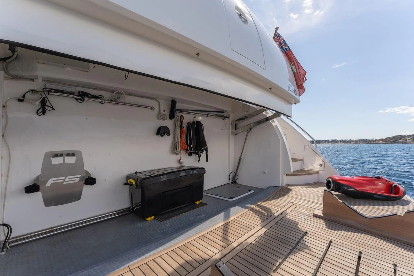 a boat on the water aboard BLUE EYES Yacht for Sale