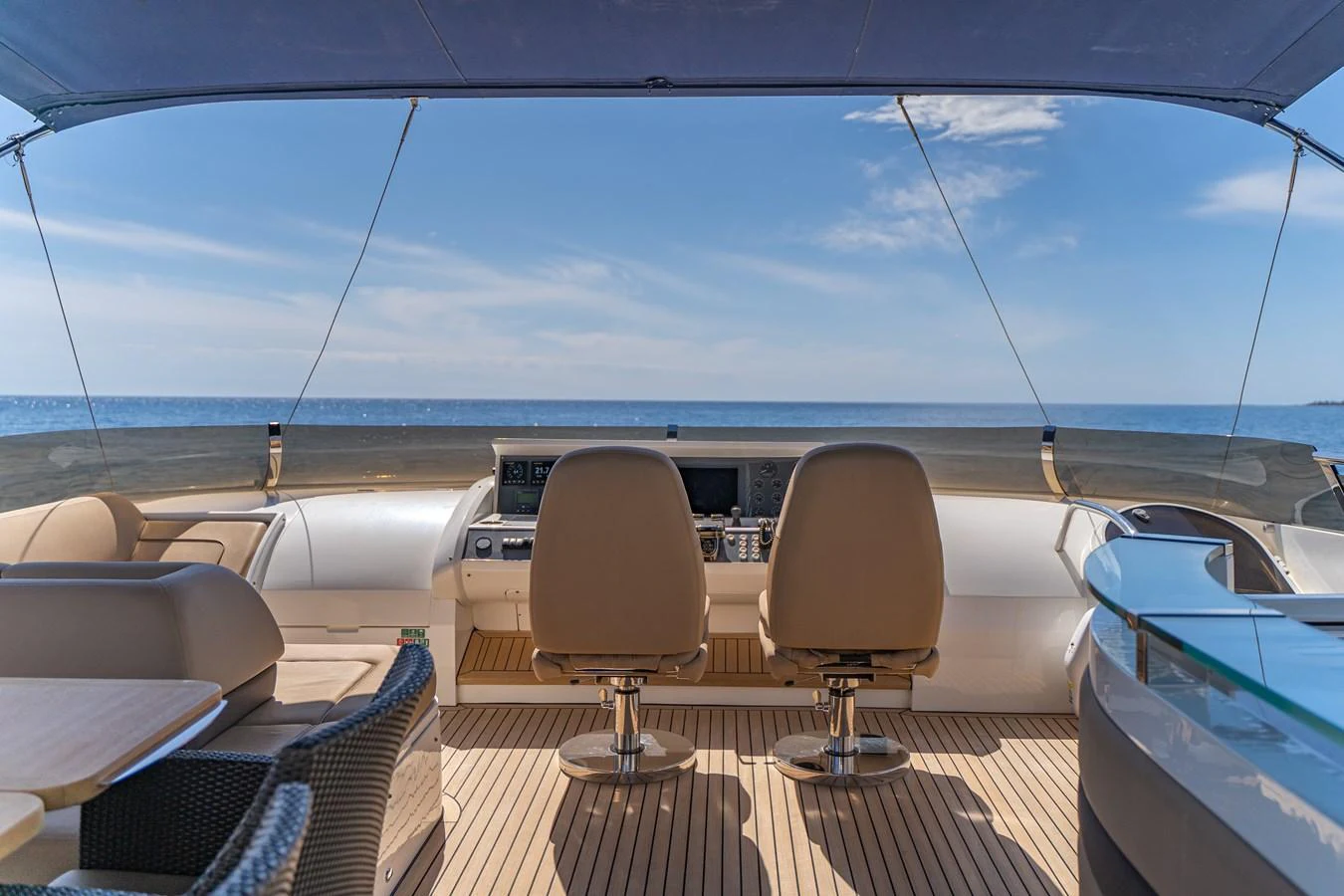 a boat on the water aboard BLUE EYES Yacht for Sale