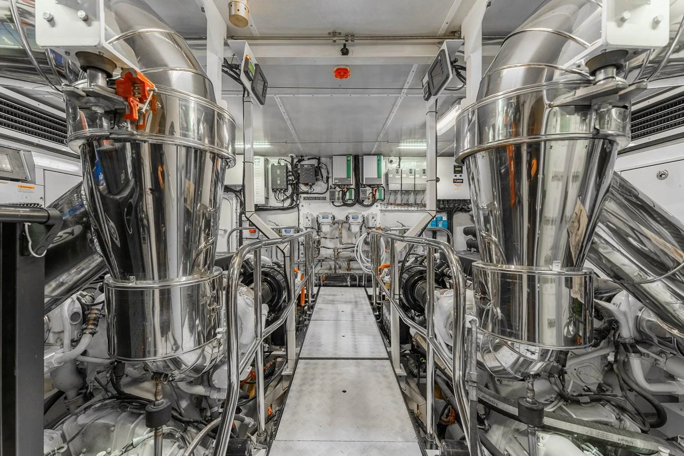 a room with several machines aboard BLUE EYES Yacht for Sale