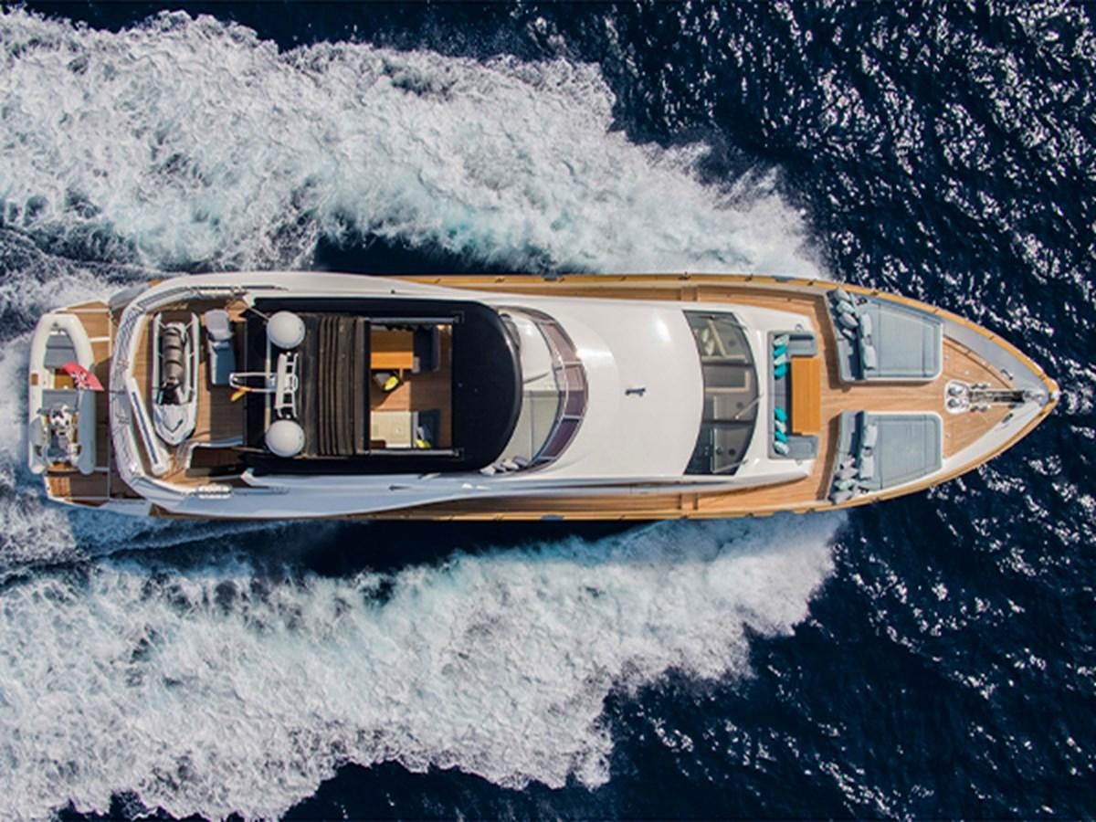 a space ship in space aboard SKI Yacht for Sale