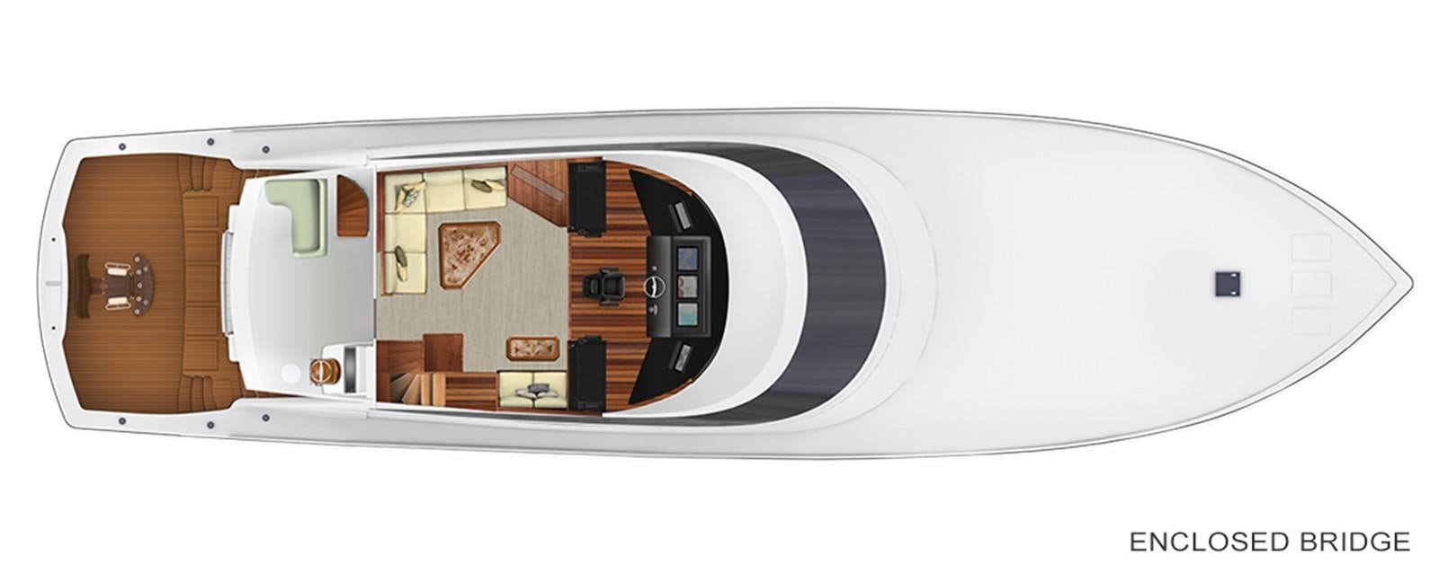 a computer with a white background aboard 2022 VIKING 92 ENCLOSED SKYBRIDGE (TBD) Yacht for Sale