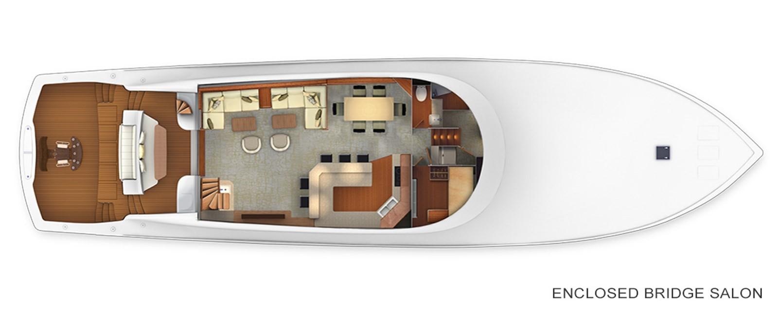 a brown and silver computer chip aboard 2022 VIKING 92 ENCLOSED SKYBRIDGE (TBD) Yacht for Sale