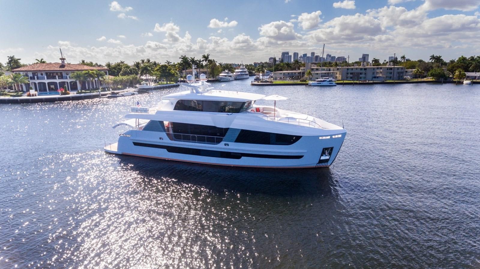 a boat on the water aboard G-G Yacht for Sale