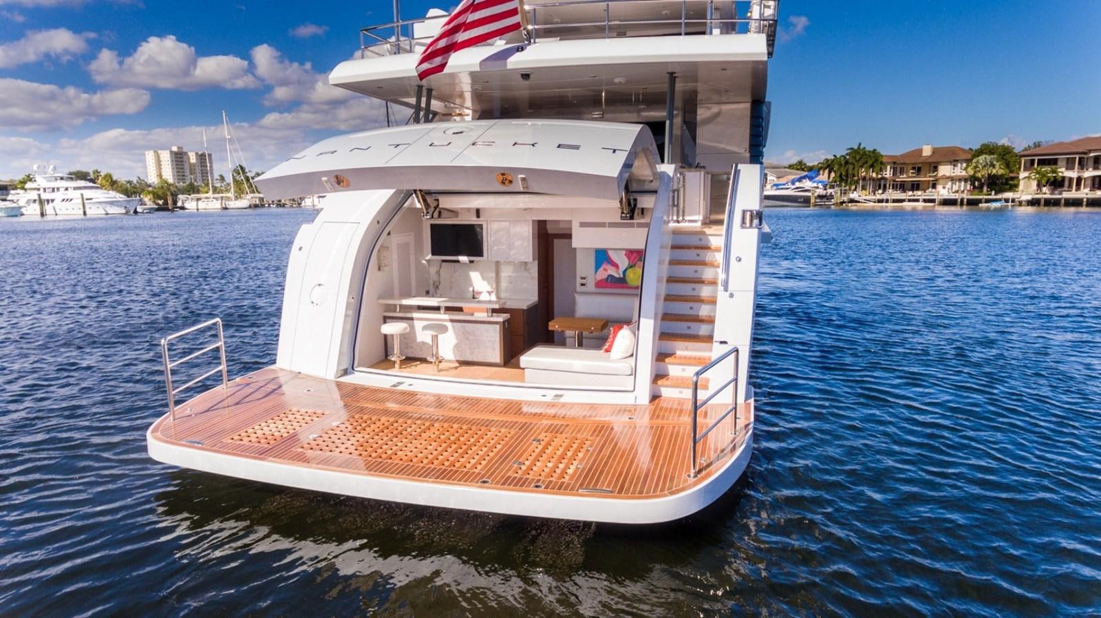 a boat on the water aboard G-G Yacht for Sale