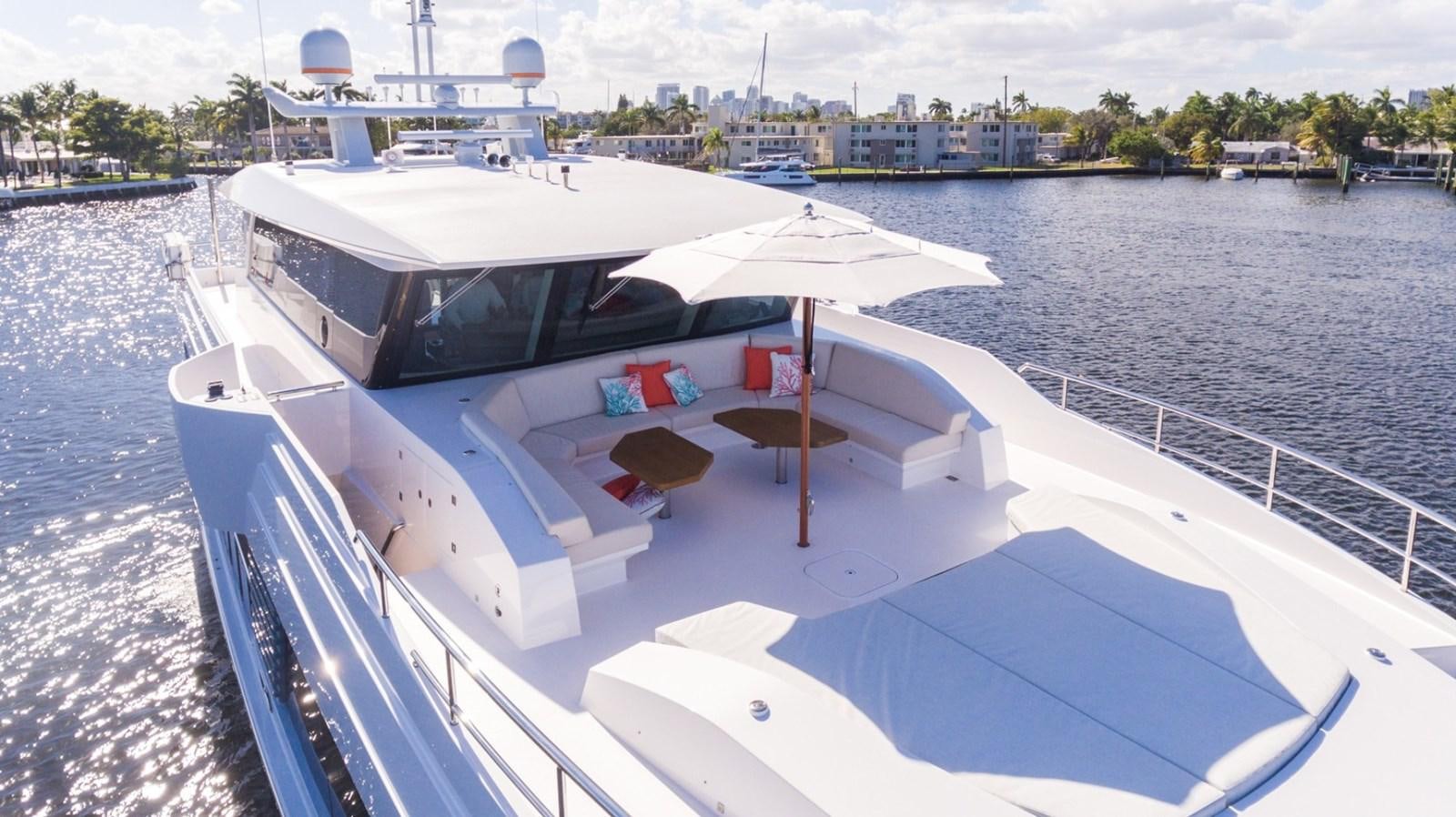 a boat on the water aboard G-G Yacht for Sale