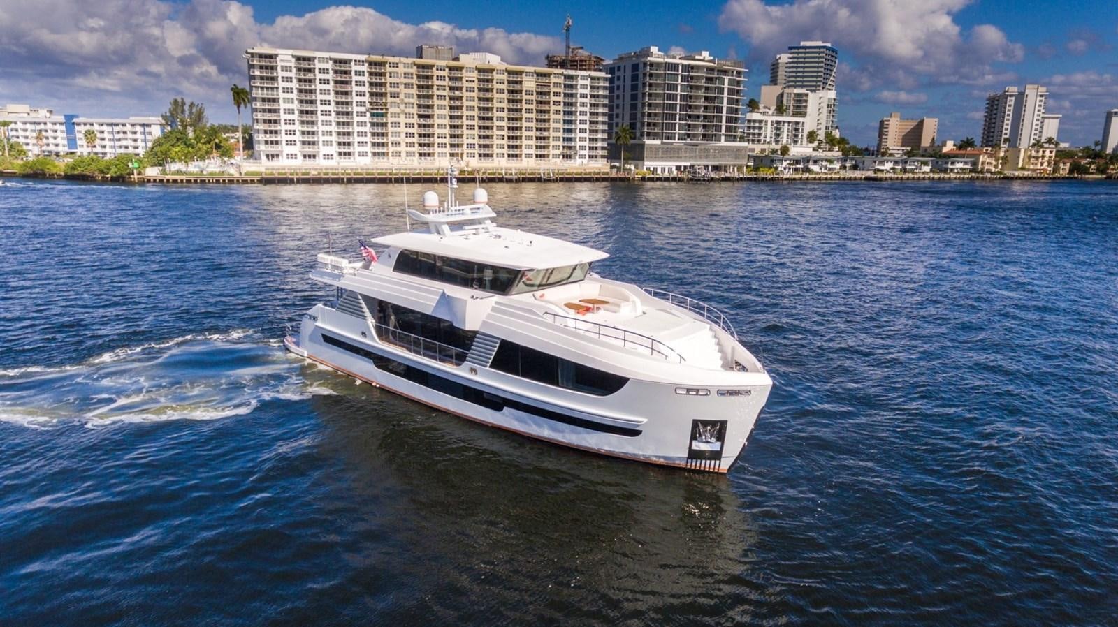a boat on the water aboard G-G Yacht for Sale
