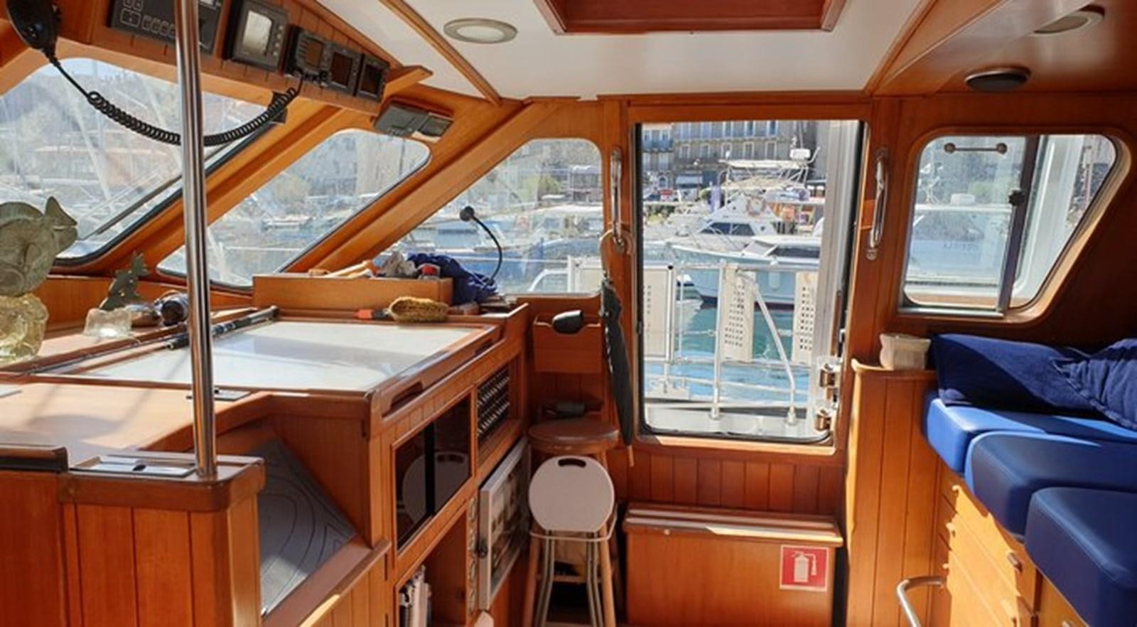 inside of a boat aboard ACOA Yacht for Sale