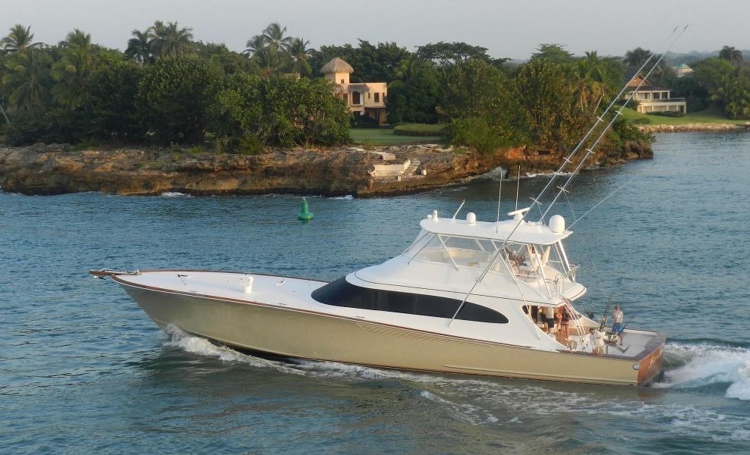 a boat on the water aboard BANGARANG Yacht for Sale