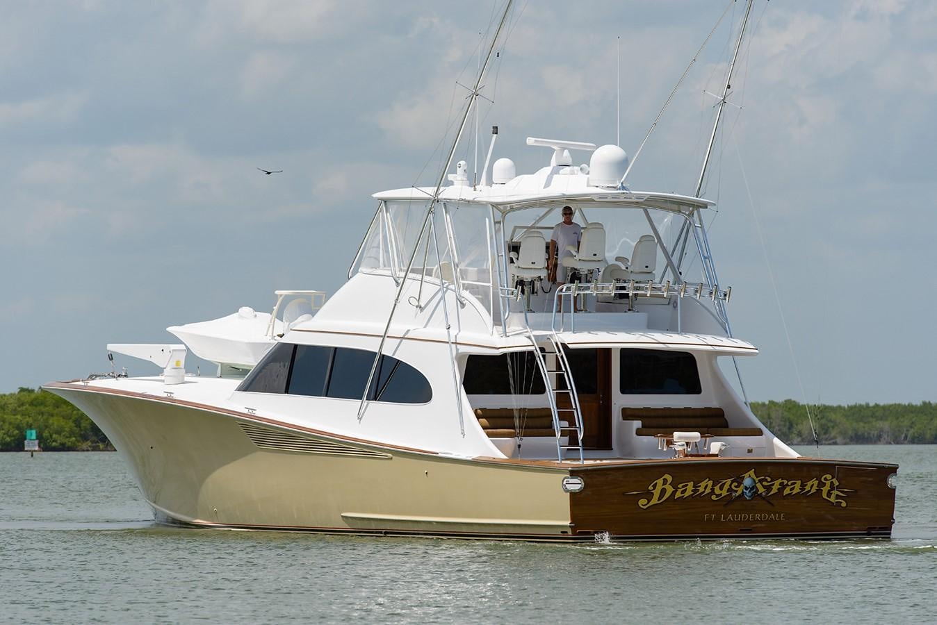 a boat on the water aboard BANGARANG Yacht for Sale