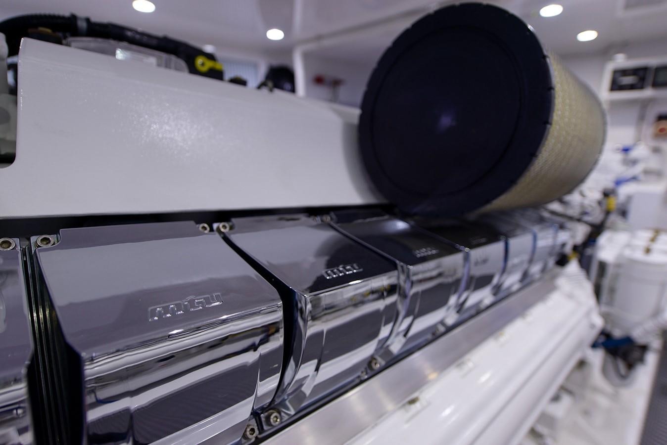 a machine with a large round object on the top aboard BANGARANG Yacht for Sale