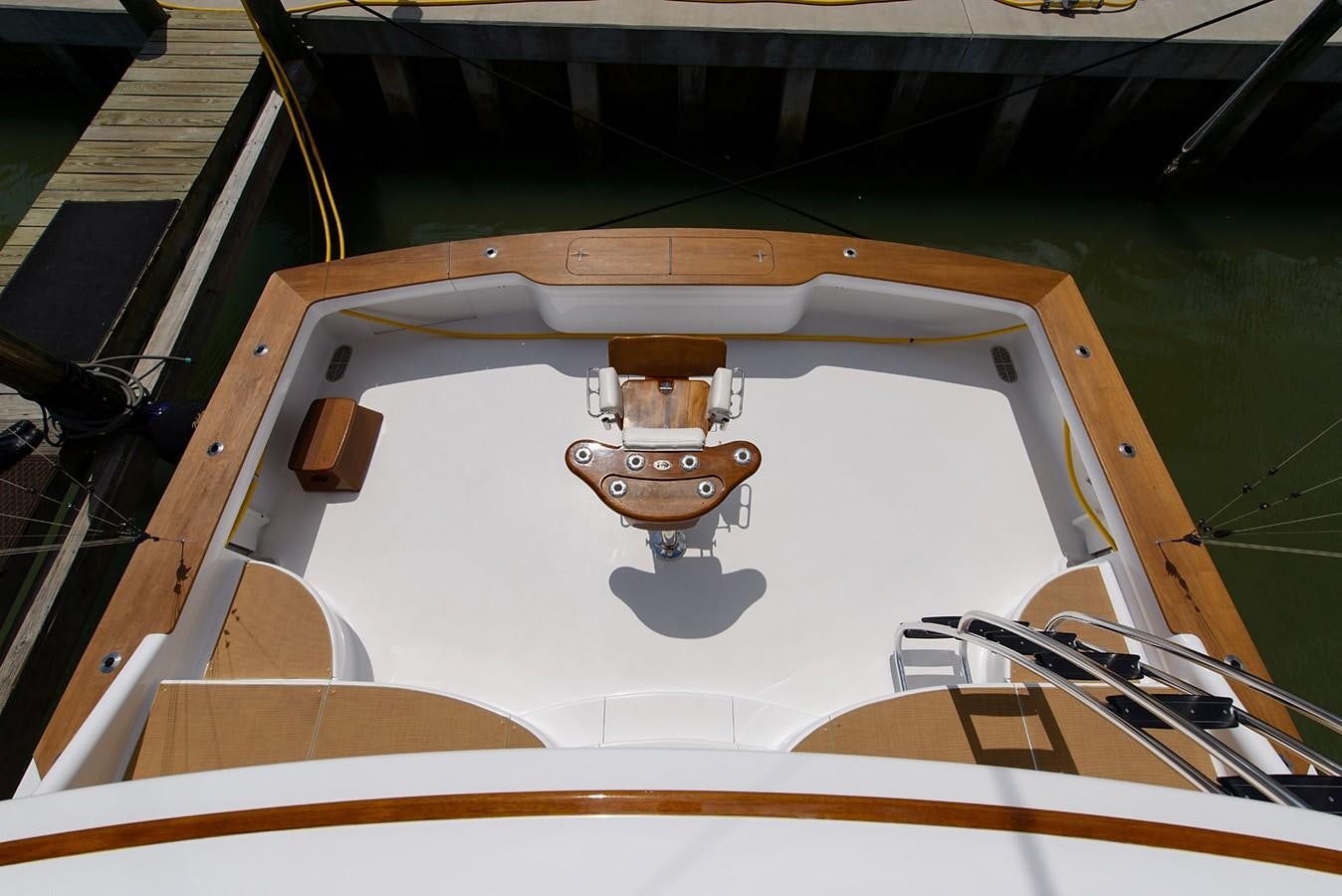a close-up of a boat aboard BANGARANG Yacht for Sale