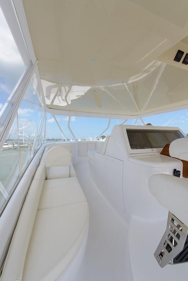 a room with a large window aboard BANGARANG Yacht for Sale
