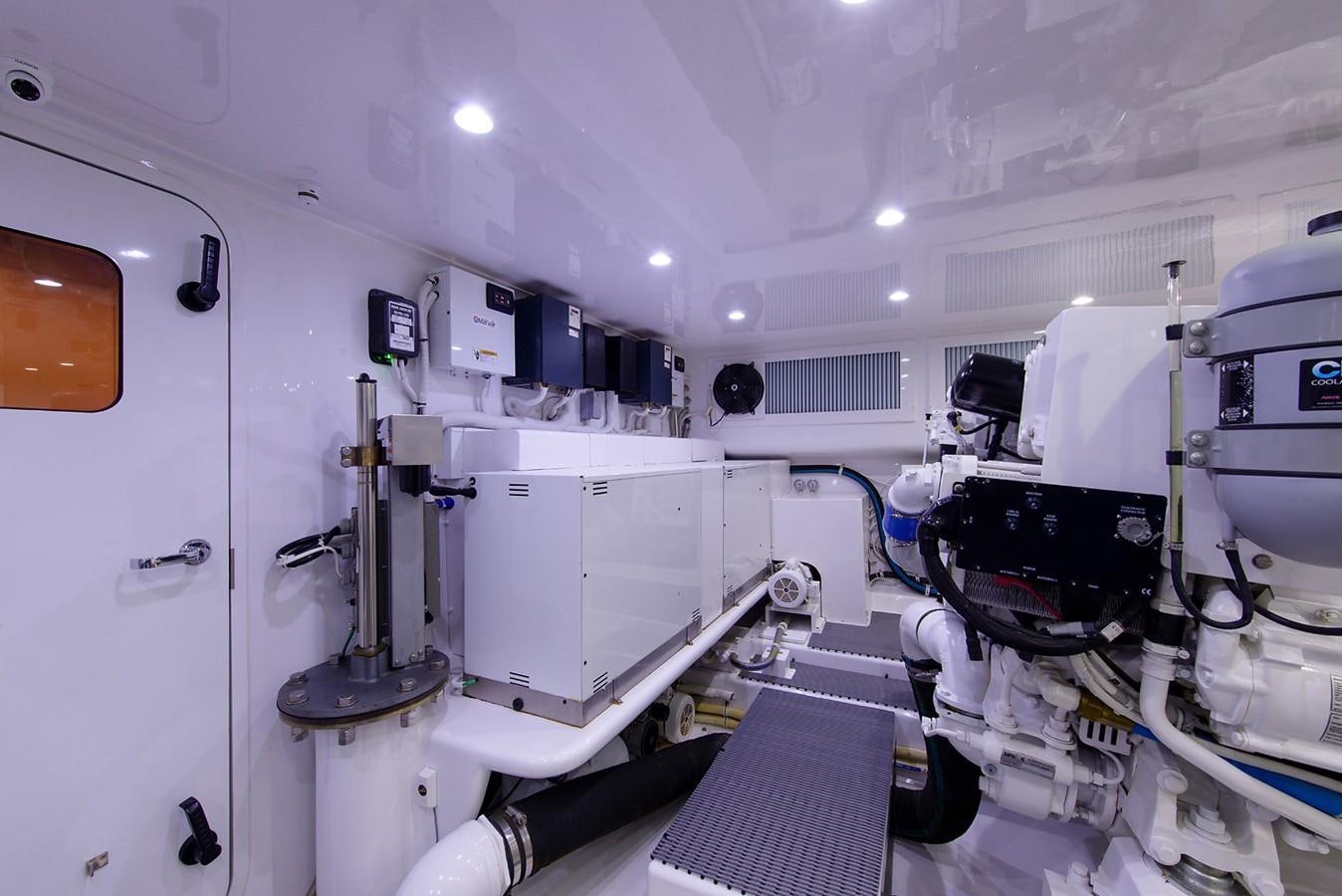 a close-up of a machine aboard BANGARANG Yacht for Sale