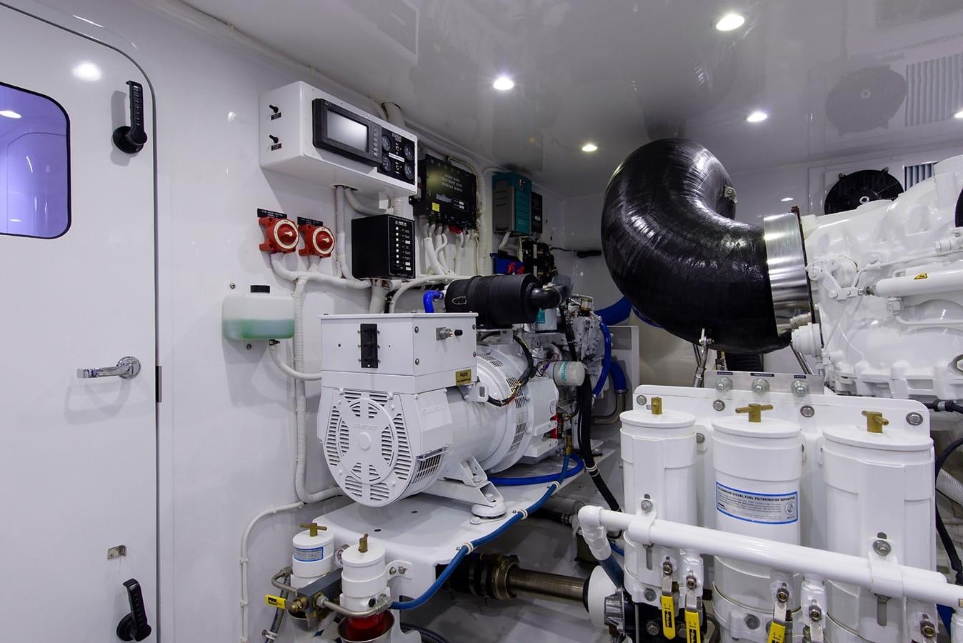 a close-up of a laboratory aboard BANGARANG Yacht for Sale