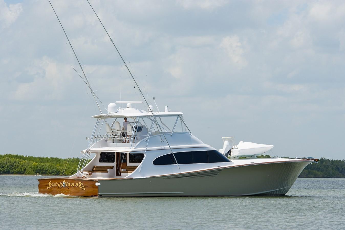 a boat on the water aboard BANGARANG Yacht for Sale