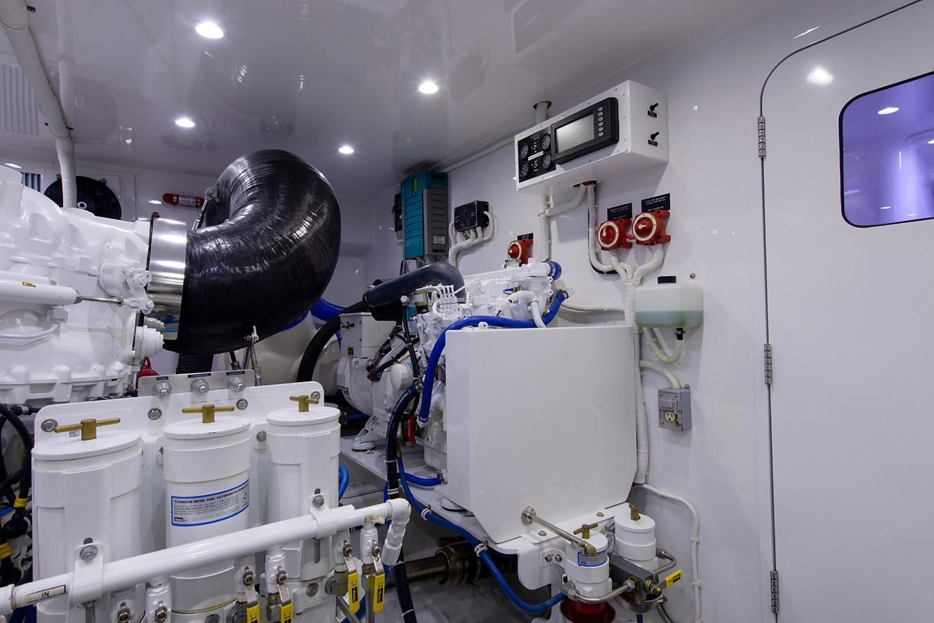 a close-up of a machine aboard BANGARANG Yacht for Sale