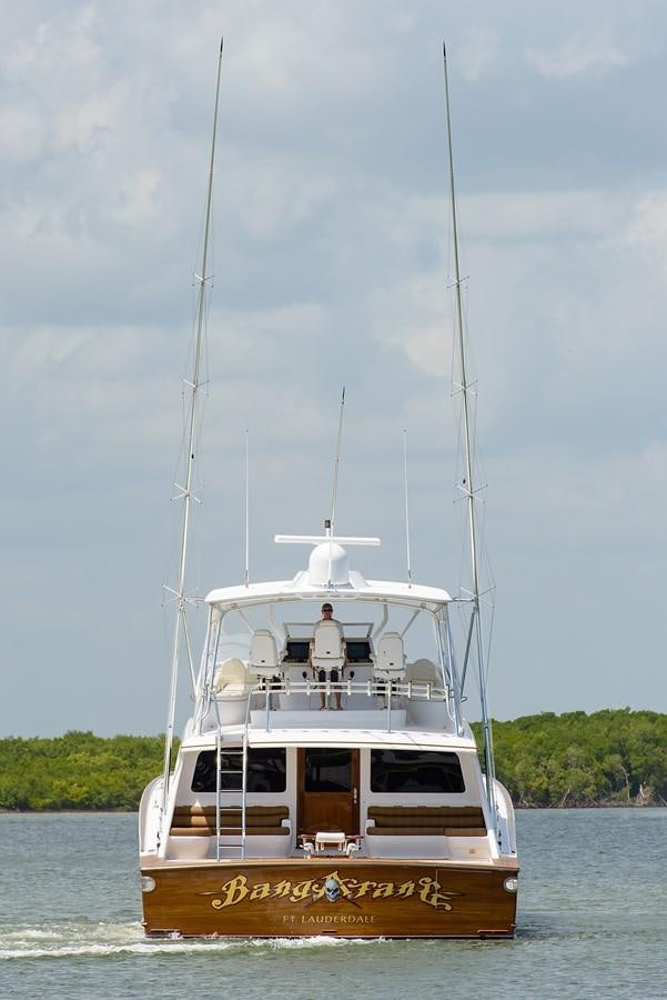 a boat sailing on the water aboard BANGARANG Yacht for Sale