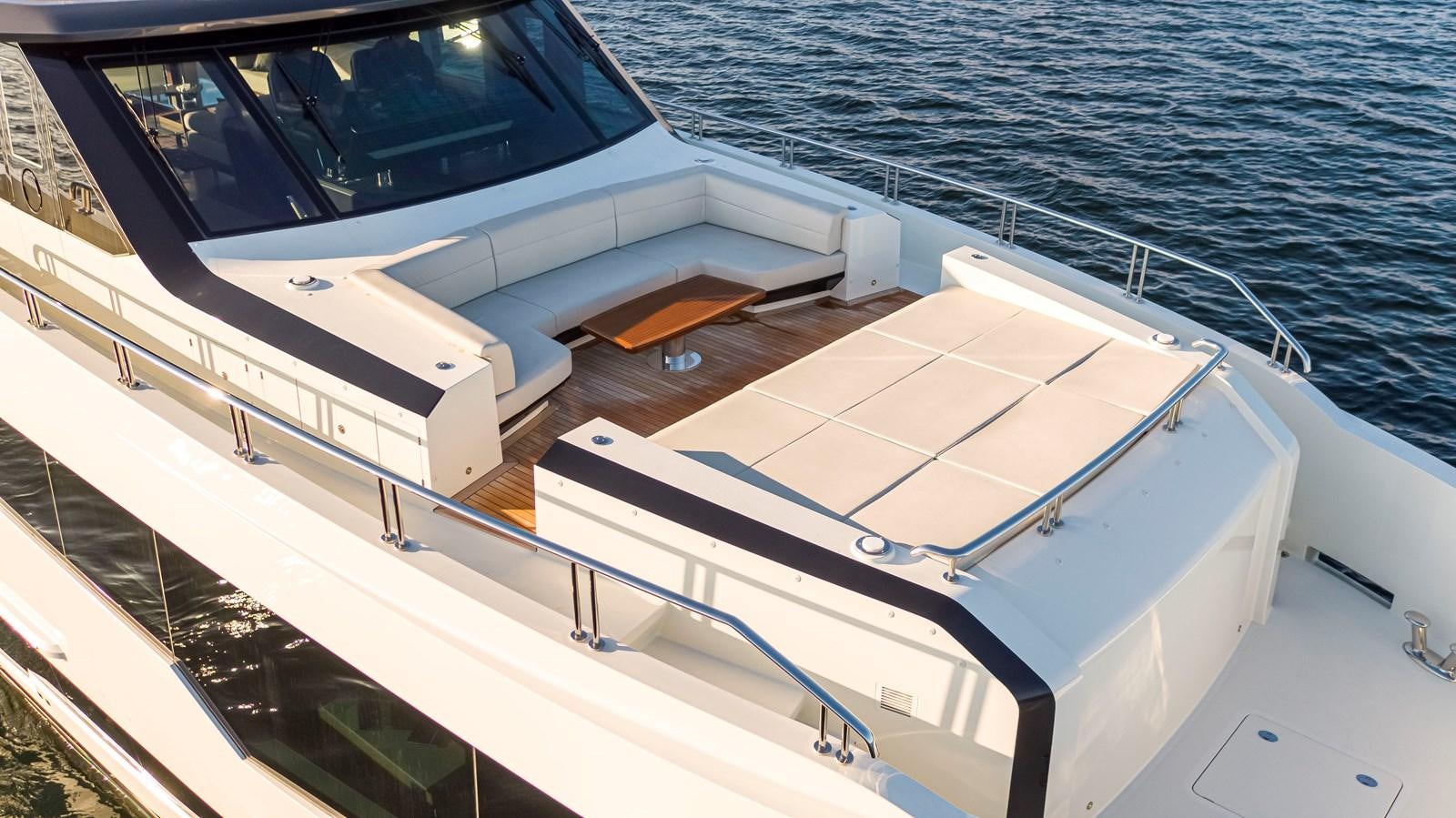 a boat on the water aboard 90R03 Yacht for Sale