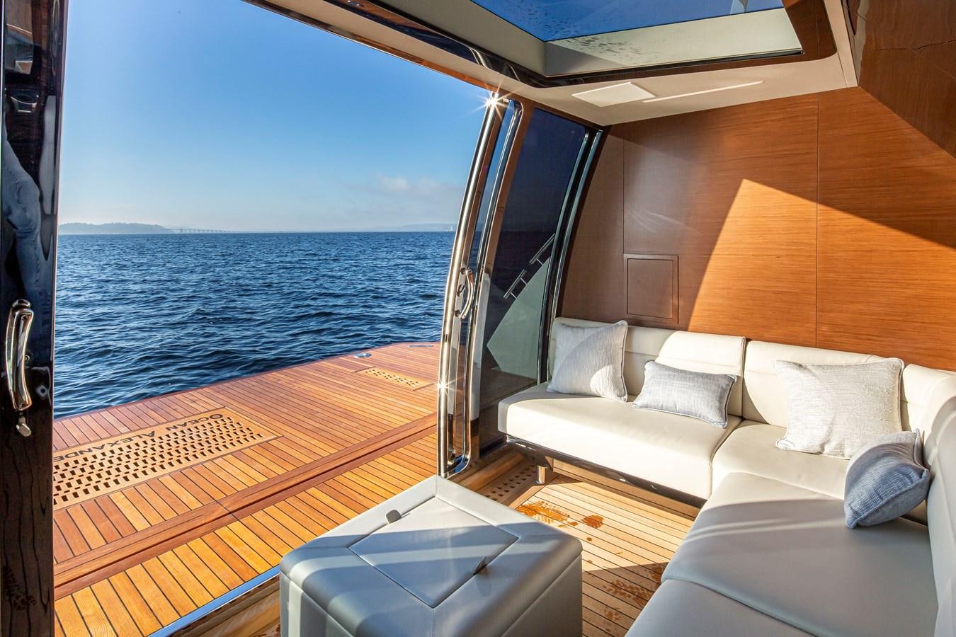 a boat on the water aboard 90R03 Yacht for Sale