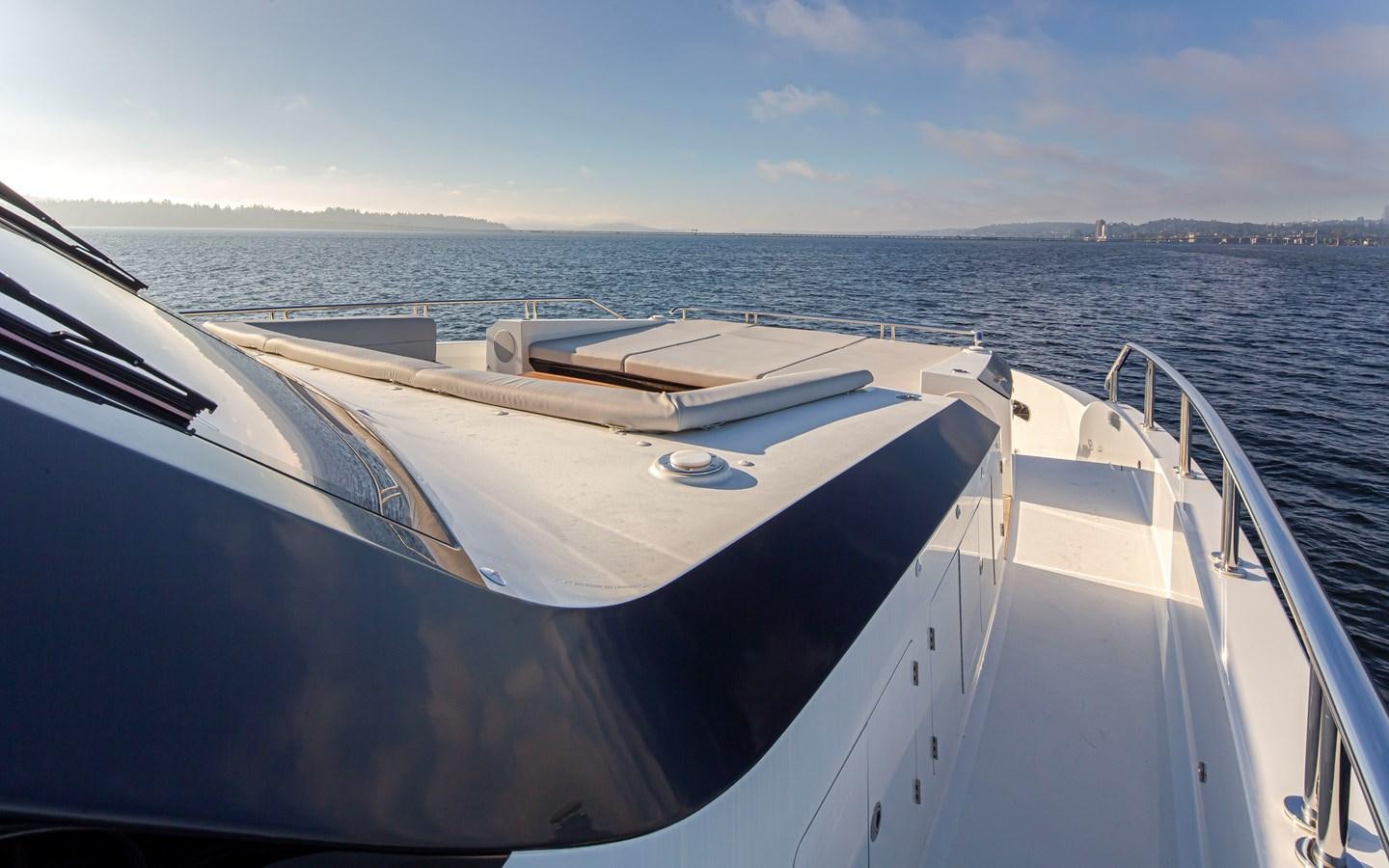 a boat on the water aboard 90R03 Yacht for Sale