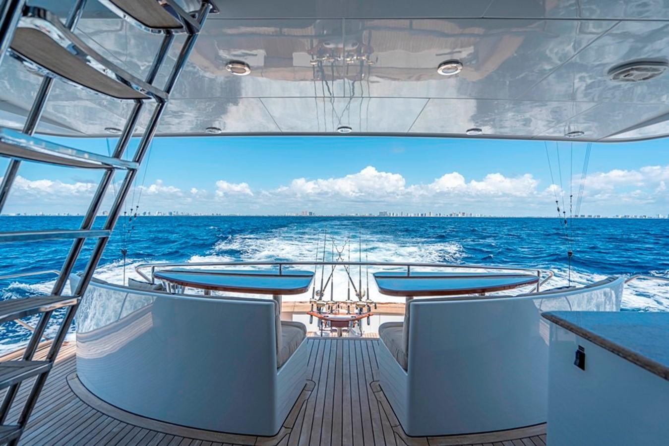 a boat on the water aboard GRAND LEGACY Yacht for Sale