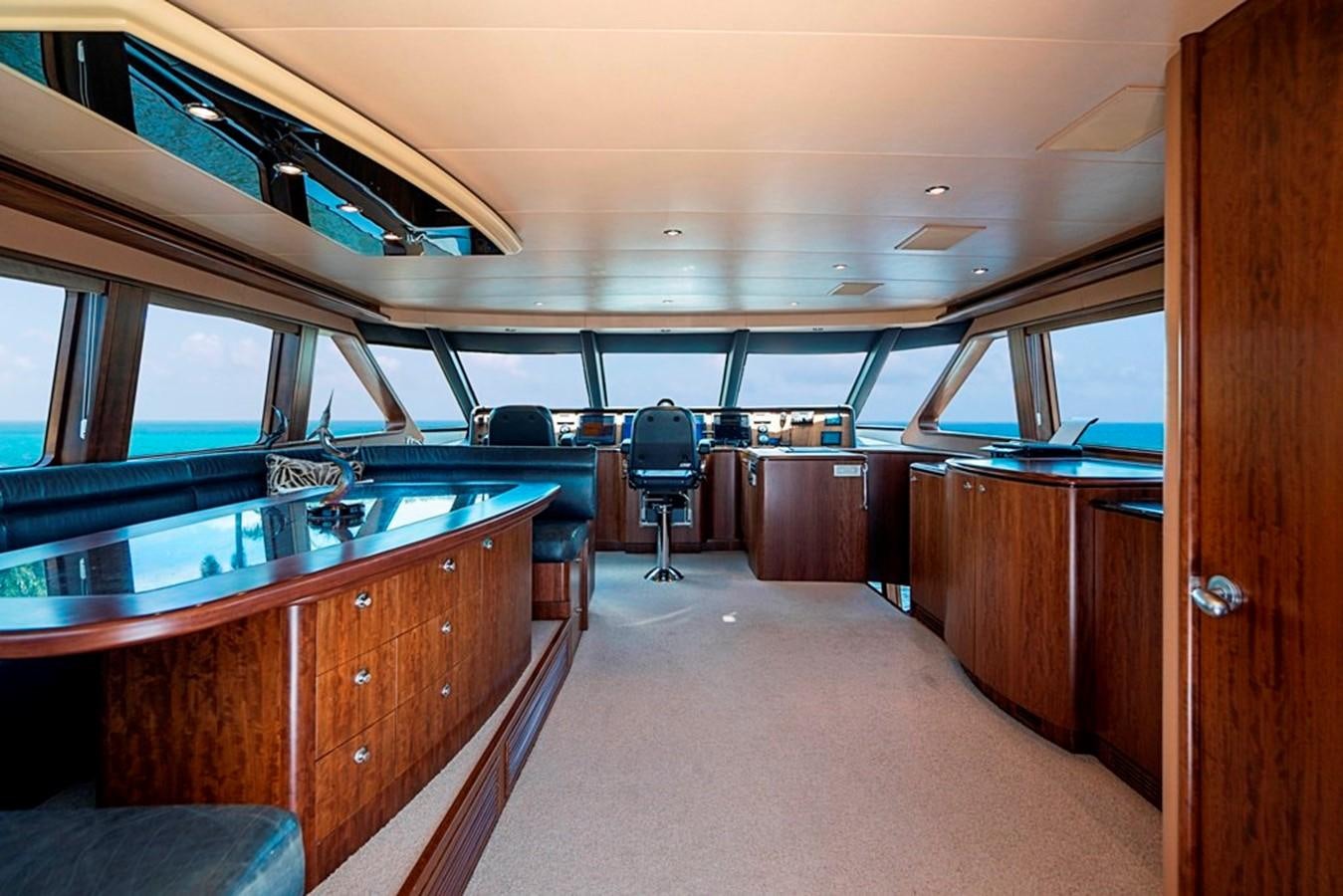 inside of a vehicle aboard GRAND LEGACY Yacht for Sale