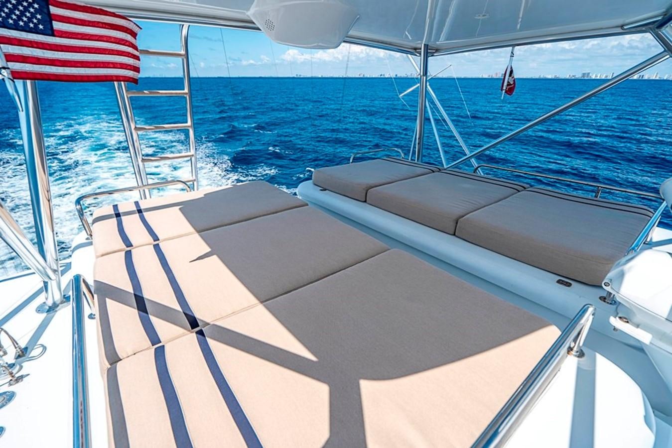 a boat on the water aboard GRAND LEGACY Yacht for Sale