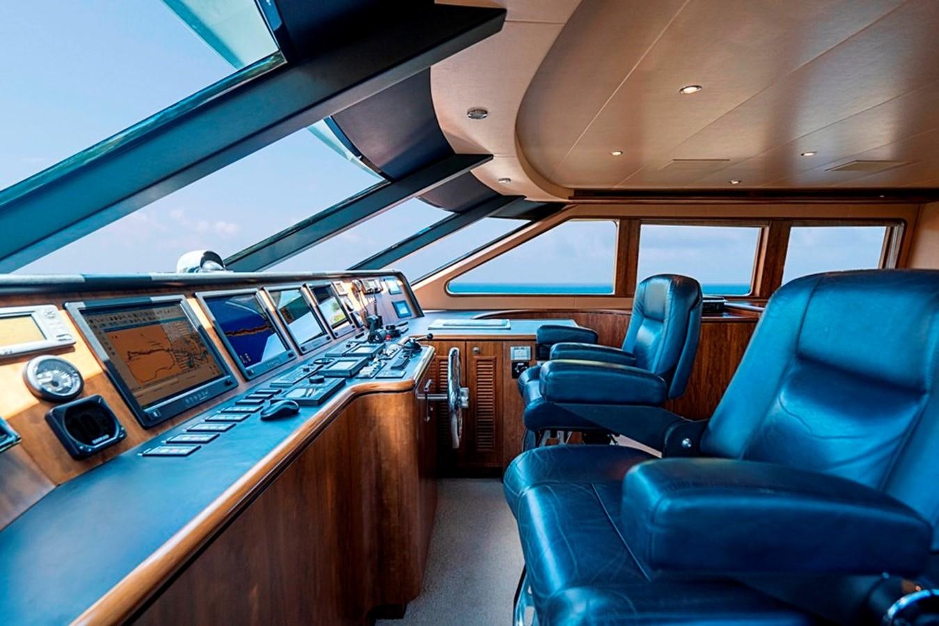 inside of a plane aboard GRAND LEGACY Yacht for Sale