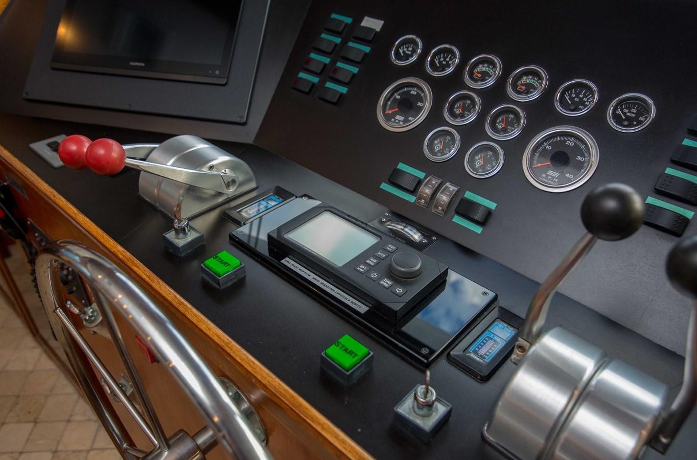 a table with a machine and a pot on it aboard NEXT DEAL Yacht for Sale