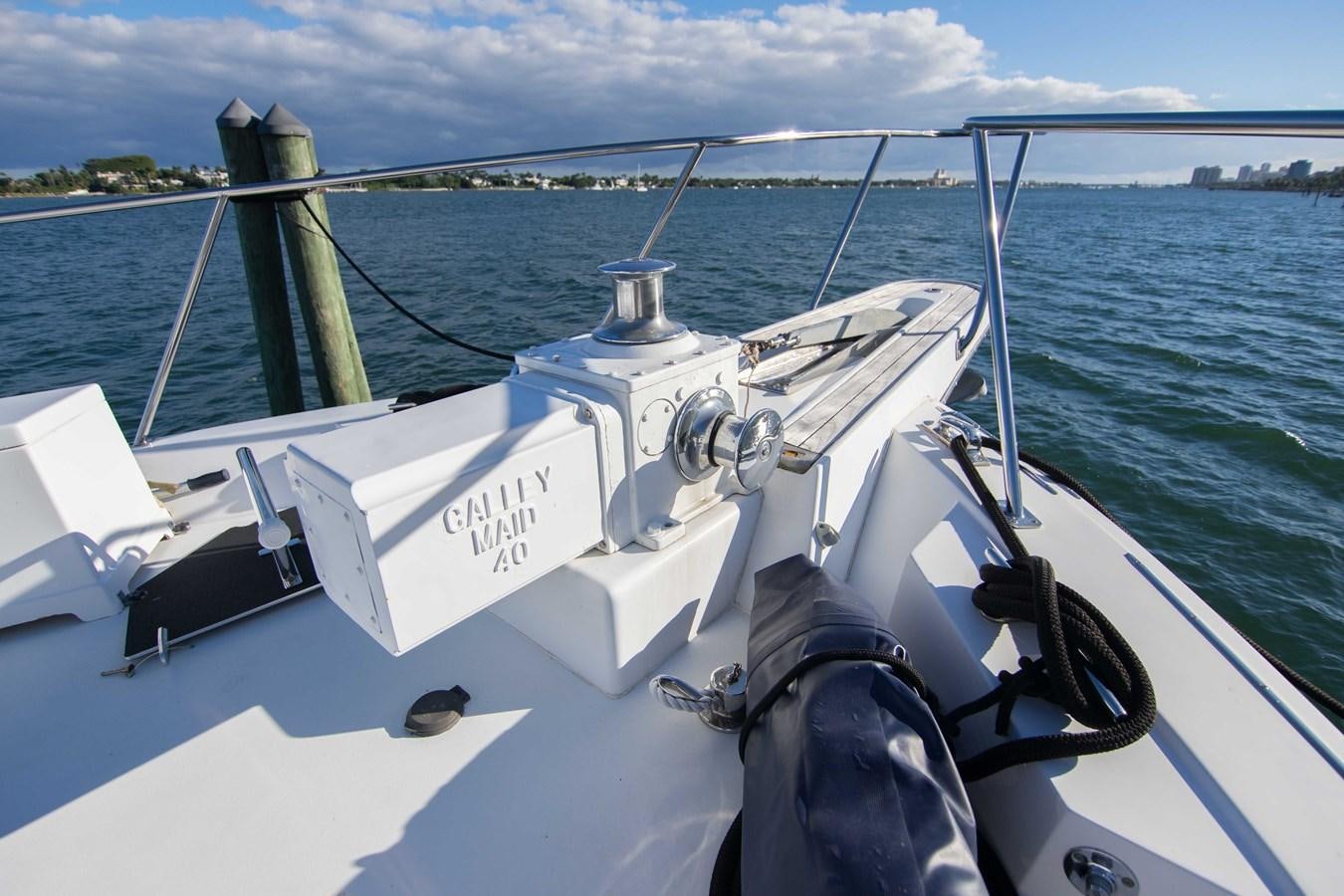 a boat on the water aboard NEXT DEAL Yacht for Sale