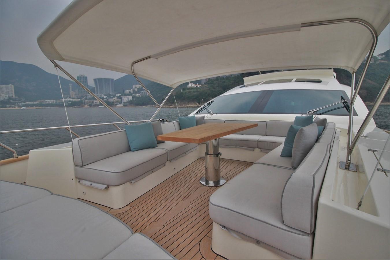 a boat on the water aboard VERSILCRAFT V86 Yacht for Sale