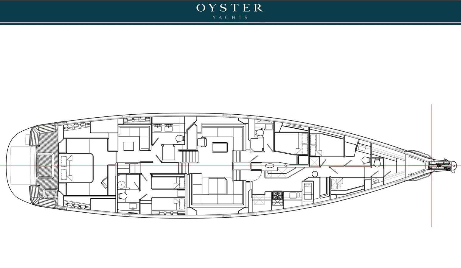 diagram, engineering drawing aboard AYNI Yacht for Sale