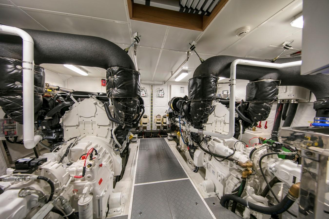 a large machine with many tubes aboard CANADOS 888 EVO Yacht for Sale
