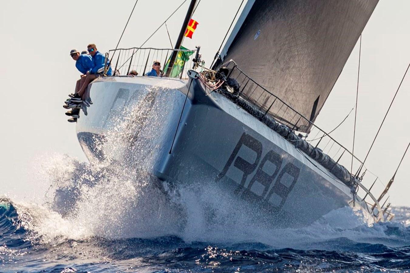 a boat with people on it aboard LUCKY Yacht for Sale