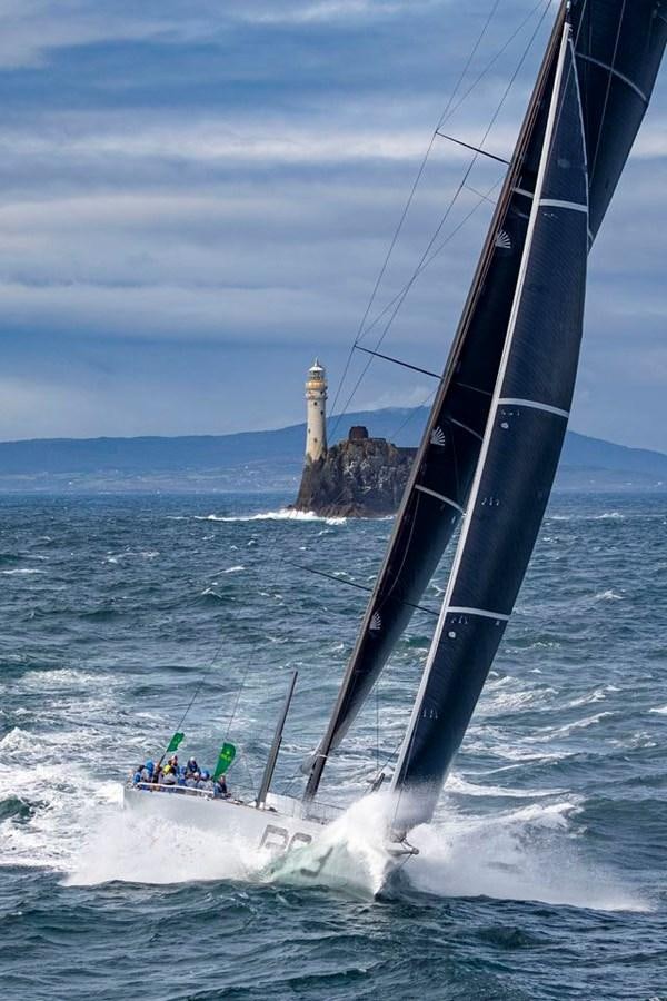 a sailboat with people on it aboard LUCKY Yacht for Sale