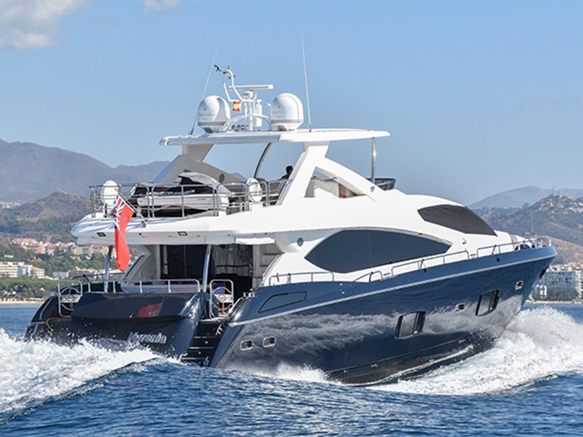a boat on the water aboard KYRENIA Yacht for Sale