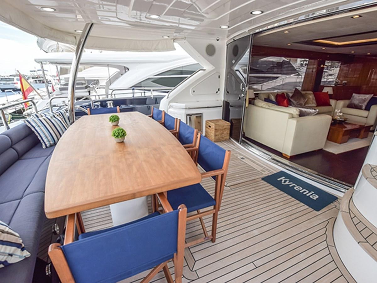 inside of a boat aboard KYRENIA Yacht for Sale