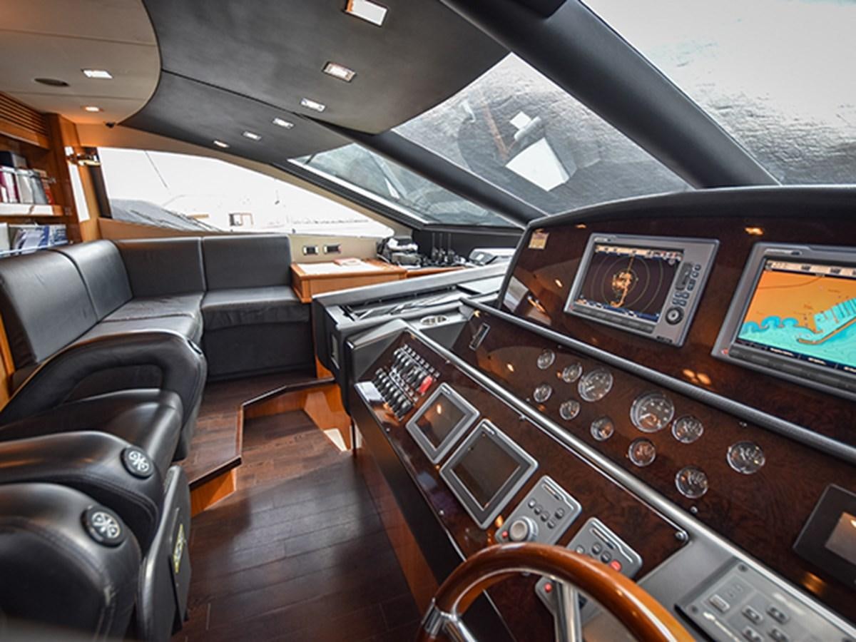 inside of a vehicle aboard KYRENIA Yacht for Sale