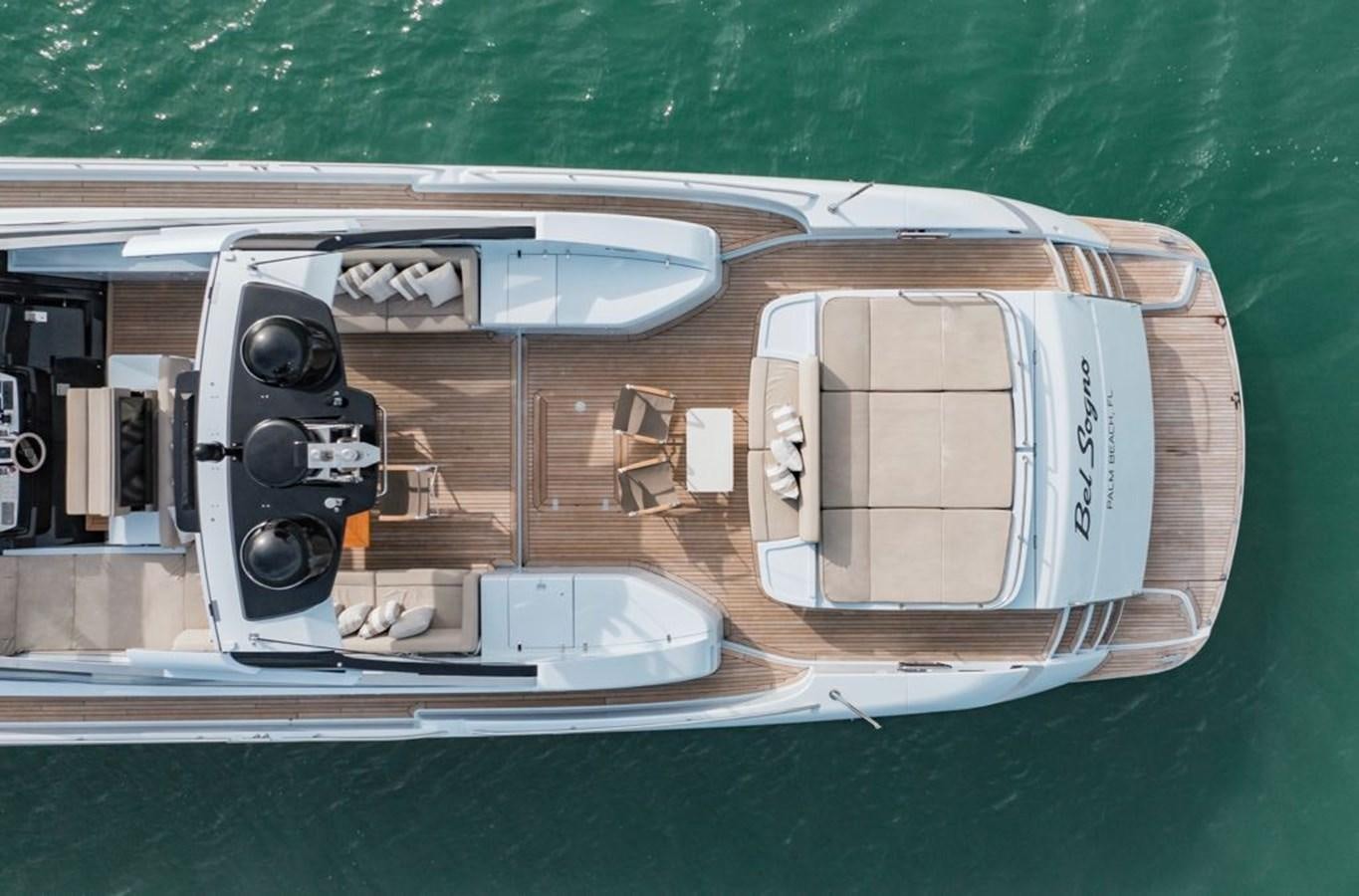 a computer with a small screen aboard AMARA  Yacht for Sale