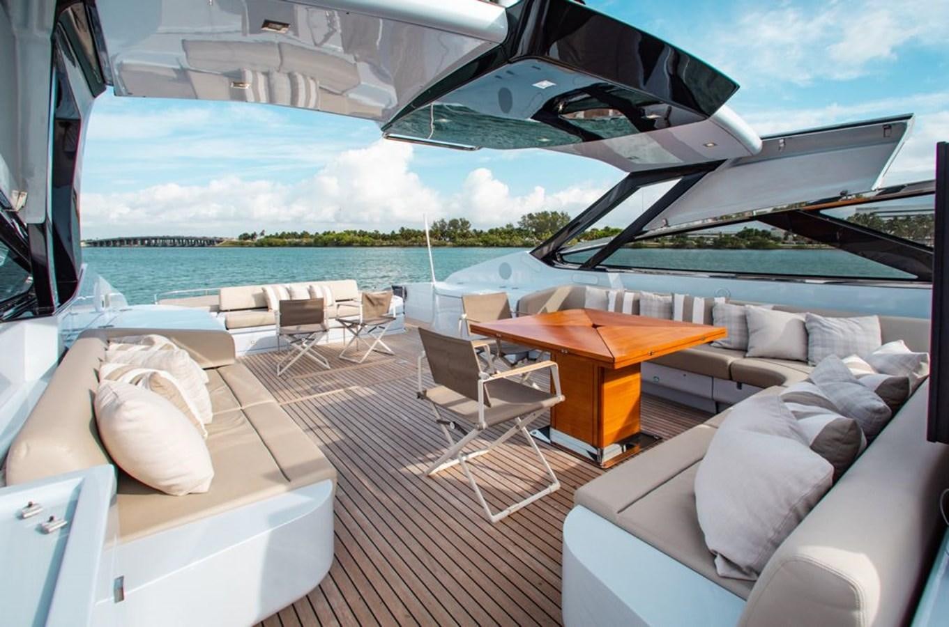 a boat on the water aboard AMARA  Yacht for Sale