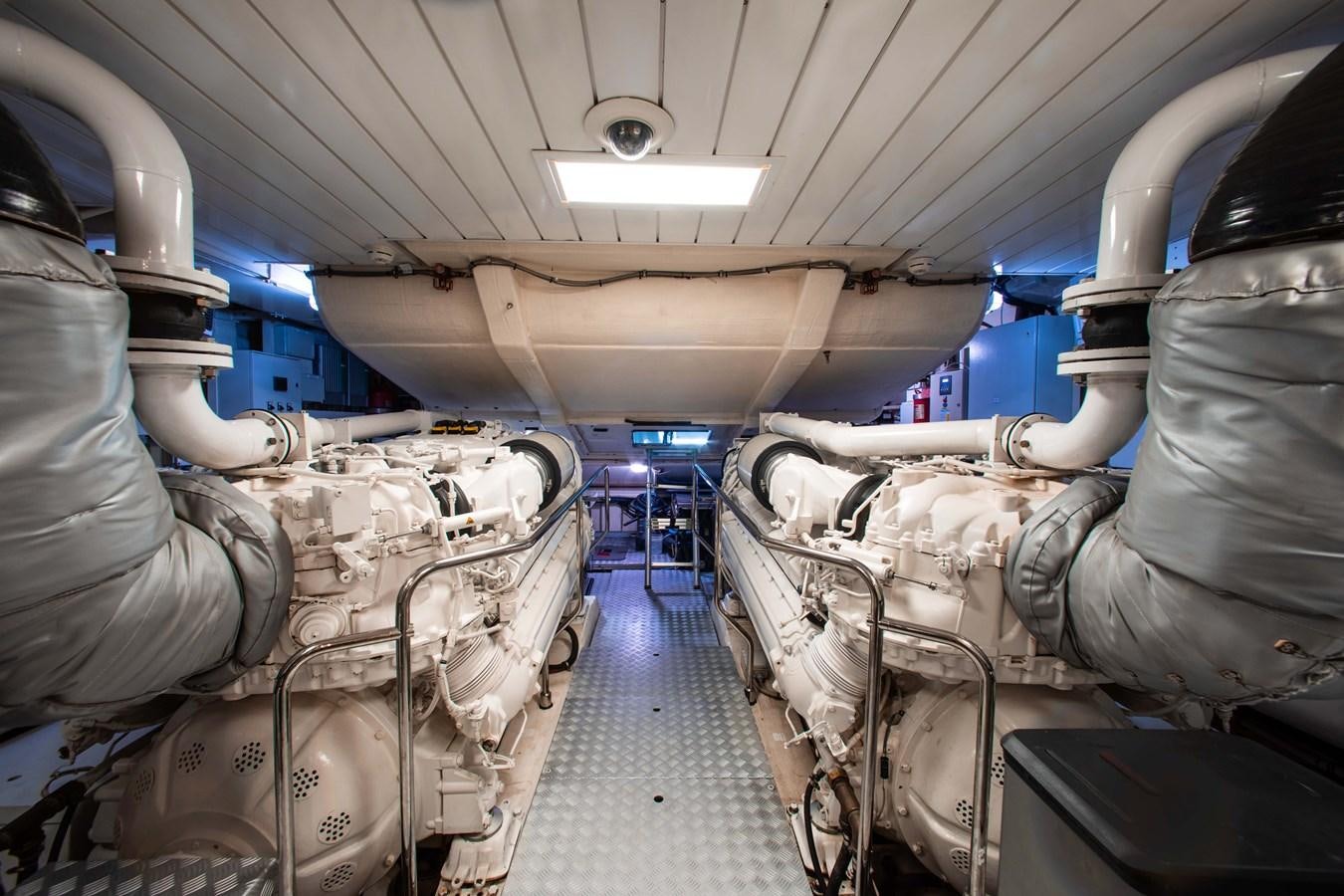 a room with several machines aboard AMARA  Yacht for Sale