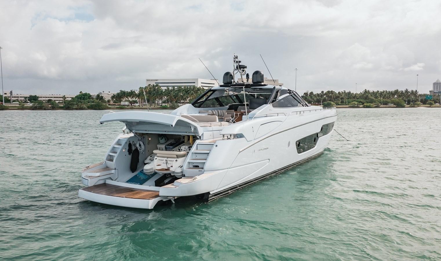 a boat in the water aboard AMARA  Yacht for Sale