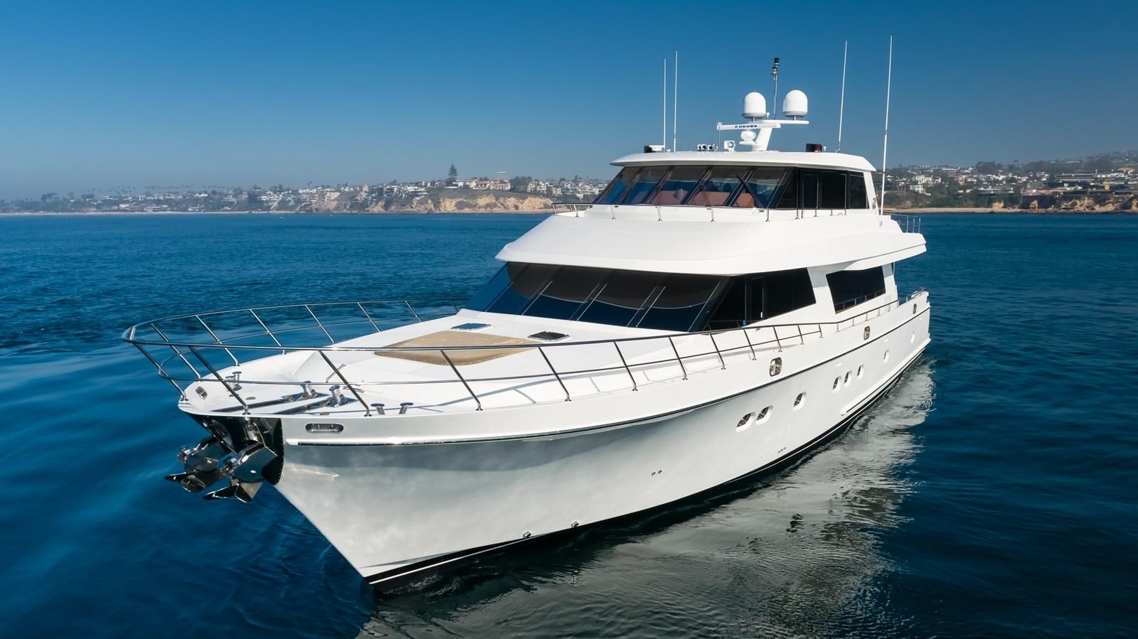 a boat on the water aboard HAWK EYE  Yacht for Sale