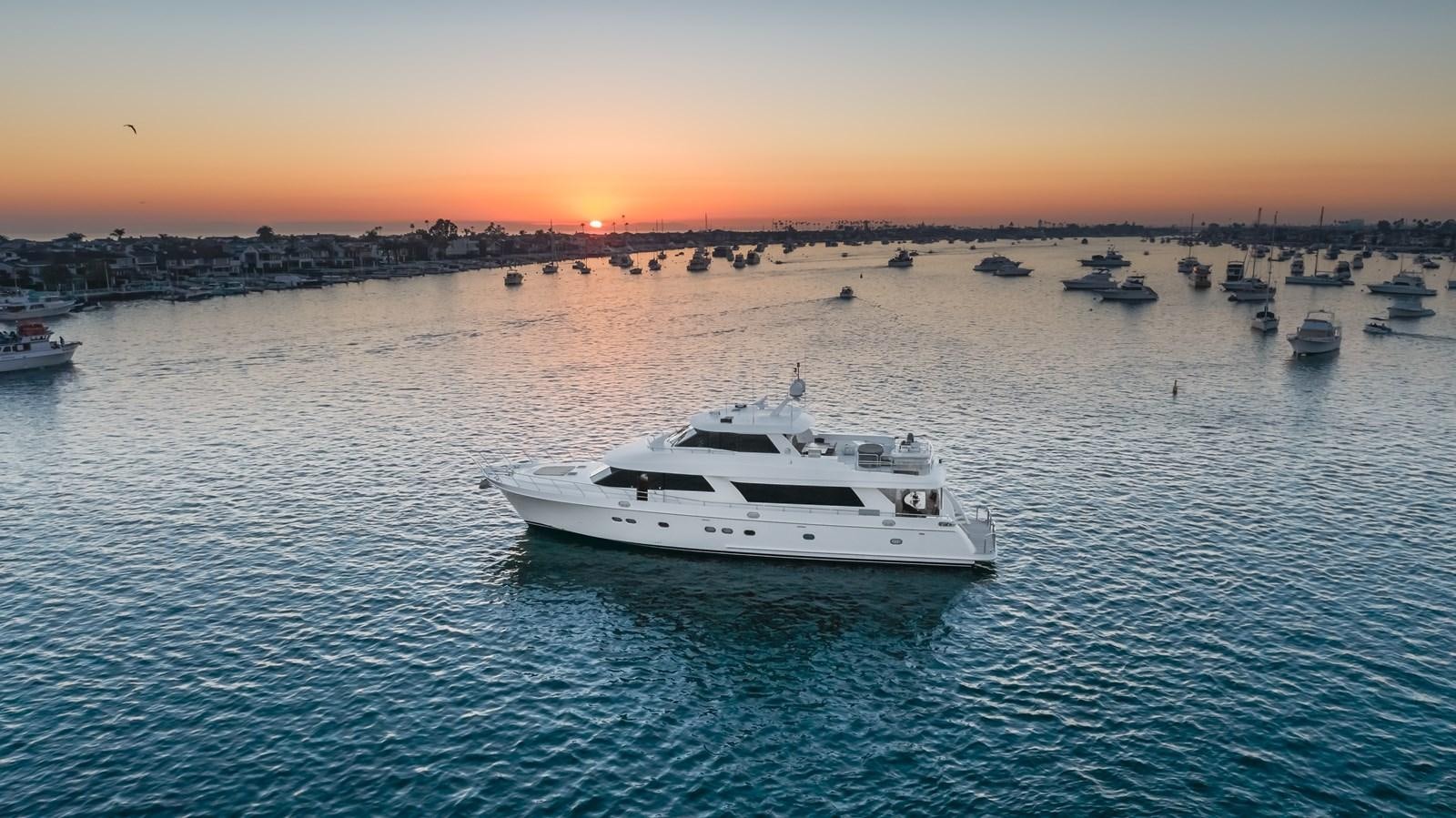 a boat in the water aboard HAWK EYE  Yacht for Sale