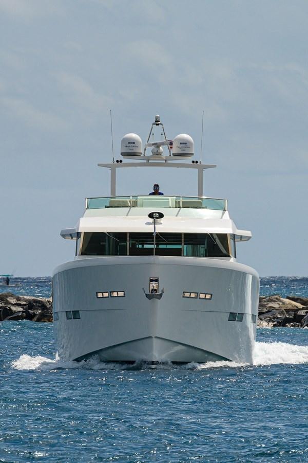 a boat on the water aboard CHREEDO Yacht for Sale