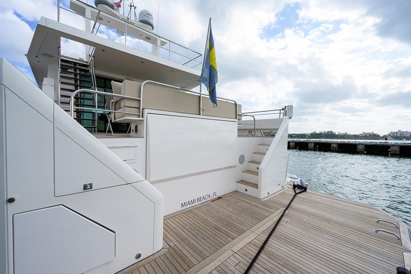 a boat on the water aboard CHREEDO Yacht for Sale